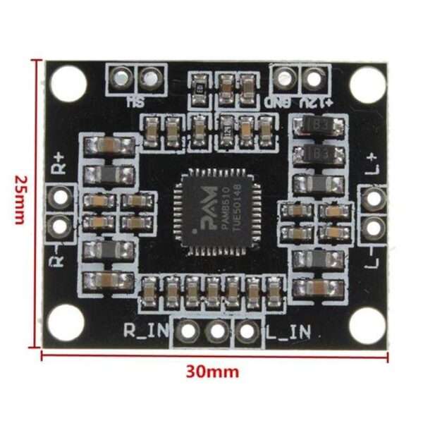 PAM8610 6V-15V Power Amplifier Board 8610 Digital Two-Channel Dual Channel Stereo Module in Pakistan