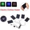USB Charged Clothes Heating Pad 5V Electric Heating Sheet With 5 Gear Adjustable Temperature Heating Warmer Pad For Vest Jacket in Pakistan - Image 3