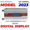 Original Suoer 2000W Inverter STA-2000A Digital Display Modified Sine Wave Solar Power USB 12V DC to 220VAC in Pakistan