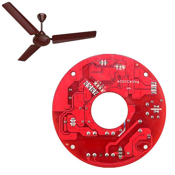 Universal Solar AC/DC 12V Ceiling Fan Circuit Remote Smart Speed Control kit in Pakistan - Image 3