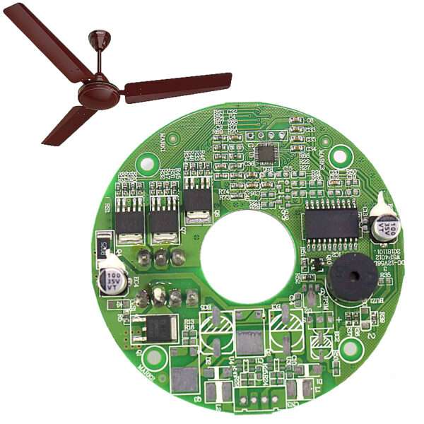 Universal Solar DC 12V Ceiling Fan Circuit in Pakistan