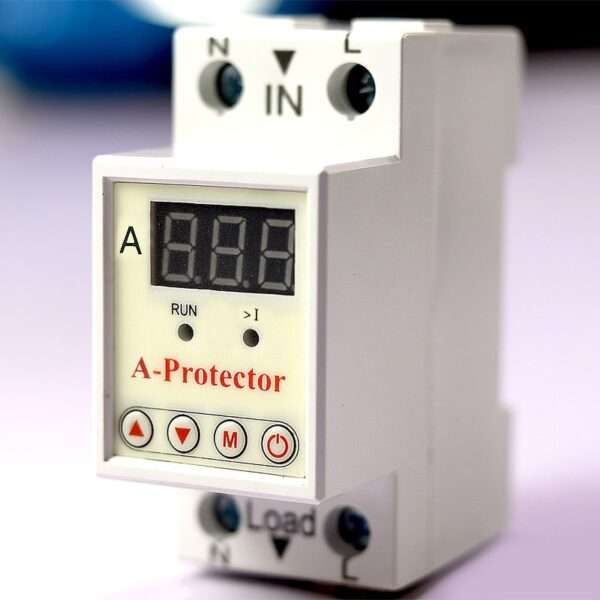 40A 230V Adjustable Ampere Over Protector Relay Breaker with Over Current Protection in Pakistan