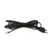 Universal LED TV & Satellite HD Dish Receiver Male AC220V Grip Power Supply Cord 4 Feet Length in Pakistan