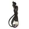 Universal LED TV & Satellite HD Dish Receiver Male AC220V Grip Power Supply Cord 4 Feet Length in Pakistan - Image 2