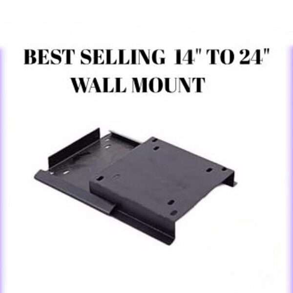High Quality 14 inch To 24 inch Universal LCD LED TV Fix Wall Bracket Wall Mount Stand Slim Non Movable Stand in Pakistan