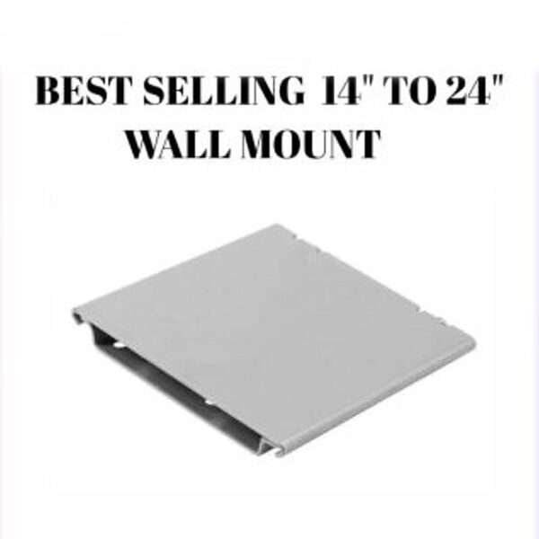 High Quality 14 inch To 24 inch Universal LCD LED TV Fix Wall Bracket Wall Mount Stand Slim Non Movable Stand in Pakistan - Image 2