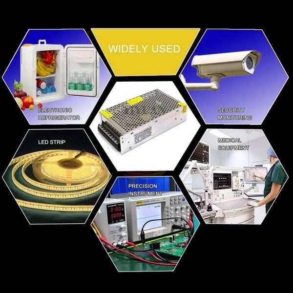 Power Supply DC 12V 20A S-240-12 for CNC 3D Printer Peltier Air Cooler Switching Mode CCTV Camera Decoration Lights Lamps Security Pakistan - Image 6