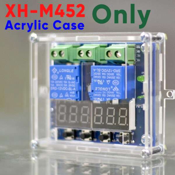 Casing for XH-M452 Temperature & Humidity Controller Transparent Acrylic Case for M542 in Pakistan - Image 2