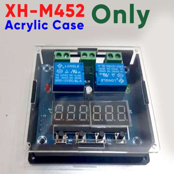 Casing for XH-M452 Temperature & Humidity Controller Transparent Acrylic Case for M542 in Pakistan - Image 3