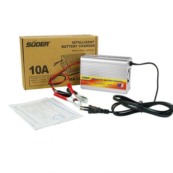 Original Suoer 10A Charger MA-1210AS Battery Reverse Polarity 220VAC to 12V DC in Pakistan - Image 5