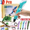 3D Pen DIY 3D Drawing Pen Kit Low Temperature 3D Pen for Kids Printing Support 1.75mm PLA Filament Refills in Pakistan