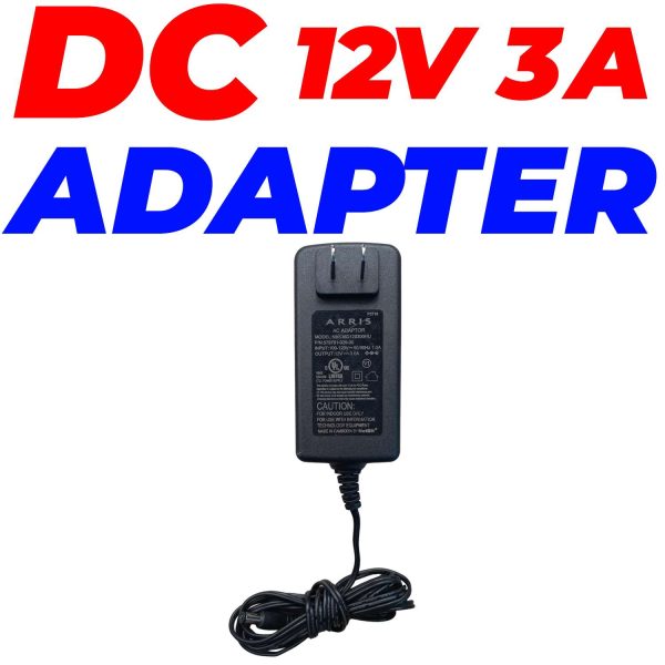 DC 12V 3A Adapter AC to DC Power supply for Router Audio Video Security Camera LED's in Pakistan - Image 2