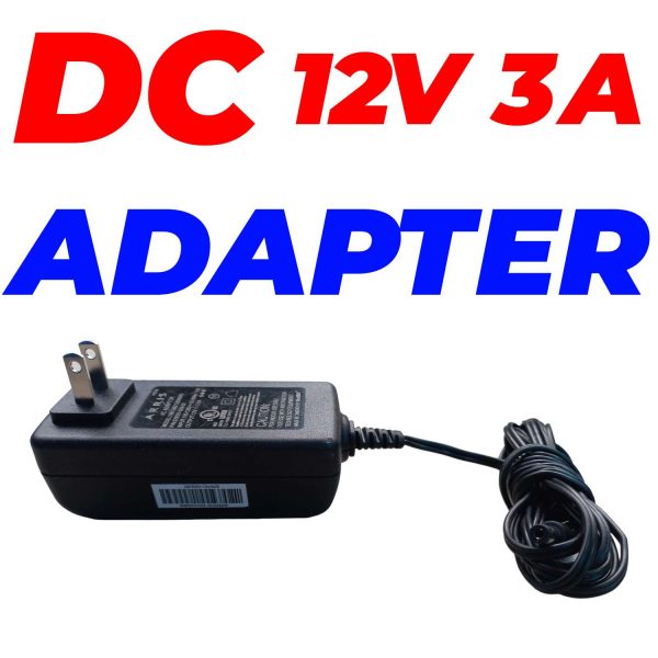 DC 12V 3A Adapter AC to DC Power supply for Router Audio Video Security Camera LED's in Pakistan