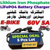 5 Pcs Lot Lithium iron Phosphate LiFePO4 Battery Charger 60V 5A Fast Smart Charger 110V / 220V for E-Bike Scooter Rickshaw Battery Pack in Pakistan