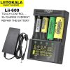 LiitoKala Lii-600 LCD 18650 1.2V 3.7V 14500 16340 18350 18500 21700 26700 26650 AA AAA NiMH/CD Lithium-ion Battery Charger in Pakistan