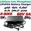 Lithium iron Phosphate LiFePO4 Battery Charger 60V 5A Fast Smart Charger 110V / 220V for E-Bike Scooter Rickshaw Battery Pack in Pakistan