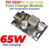 PD 65W Fast Mobile Charging Module Type-C Interface DC8-32V Supports 3.25A PD3.1 QC3.0 QC4.0 SCP FCP PPS Apple Samsung Fast Charging in Pakistan