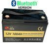 Bluetooth 12V 100A LiFePO4 Lithium Iron Phosphate Battery Deep Cycles for UPS Solar System Car 8 Year Life 1 Year Warranty in Pakistan