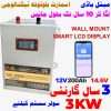 SJY 12V 200A LiFePO4 Metal Body Wall Mount Bluetooth Lithium Iron Phosphate Battery Deep Cycles Powerwall for Solar Inverter System UPS 10 Year Life 3 Year Warranty in Pakistan