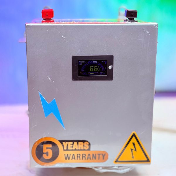 SJY 24V 314A LiFePO4 Metal Body Wall Mount Bluetooth Lithium Iron Phosphate Battery Deep Cycles Powerwall for Solar Inverter System UPS in Pakistan