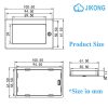 JIKONG Smart BMS LCD 3.2 Inches JK BMS Display Screen Current Voltage Temperature SOC For Lithium Li-ion LiFePO4 LTO Battery in Pakistan