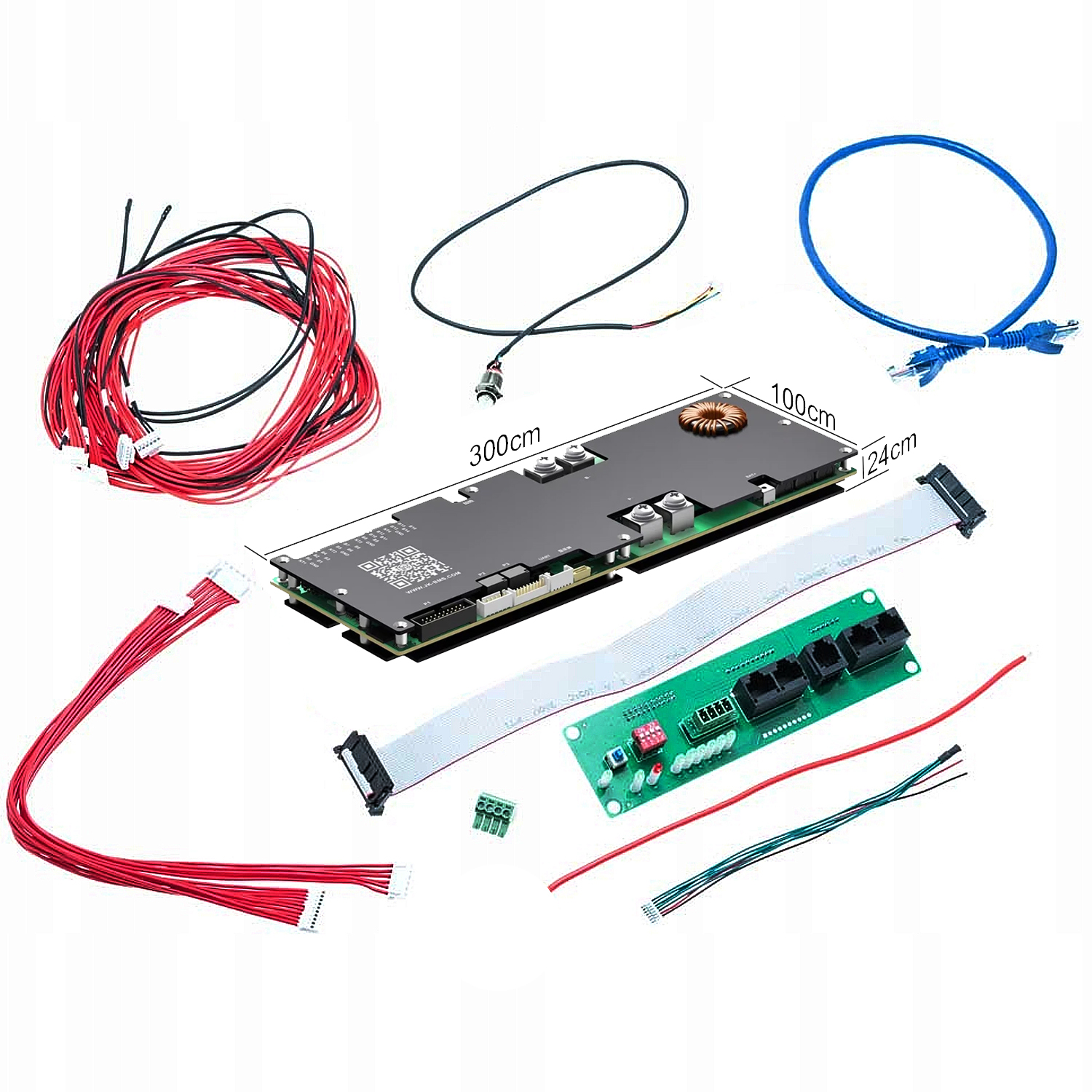 JK Smart Inverter BMS 200A 8S to 16S 2A Active Balance V19 JK-PB2A16S20P Bluetooth BMS for LifePO4 Solar Inverter UPS Battery Pack in Pakistan