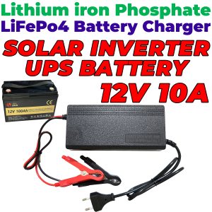Lithium iron Phosphate LiFePO4 12V 10A 4S 14.6V Battery Charger