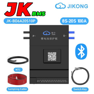 JK Smart BMS 100A 8S to 20S 0.6A Active Balance Bluetooth BMS for LifePO4 Solar Inverter UPS Battery Pack JIKONG JK-BD6A20S10P in Pakistan