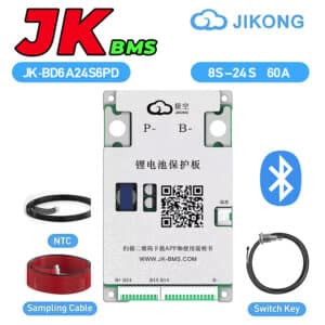 JK Smart BMS 60A 8S to 24S 0.6A Active Balance Bluetooth BMS for LifePO4 Solar Inverter UPS Battery Pack JIKONG JK-BD6A24S6PD in Pakistan