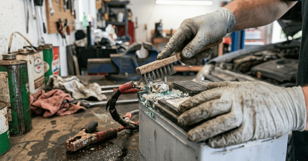 How to Safely Clean Corroded Battery Terminals