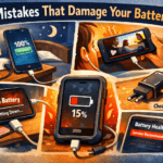 smartphone battery draining fast low battery warning