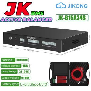 JIKONG Smart Active Balancer 15A for 2S-24S Li-ion LiFePO4 LTO Battery Bluetooth JK-B15A24S in Pakistan