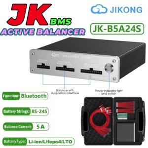 JIKONG Smart Active Balancer 5A for 2S-24S Li-ion LiFePO4 LTO Battery Bluetooth JK-B5A24S in Pakistan